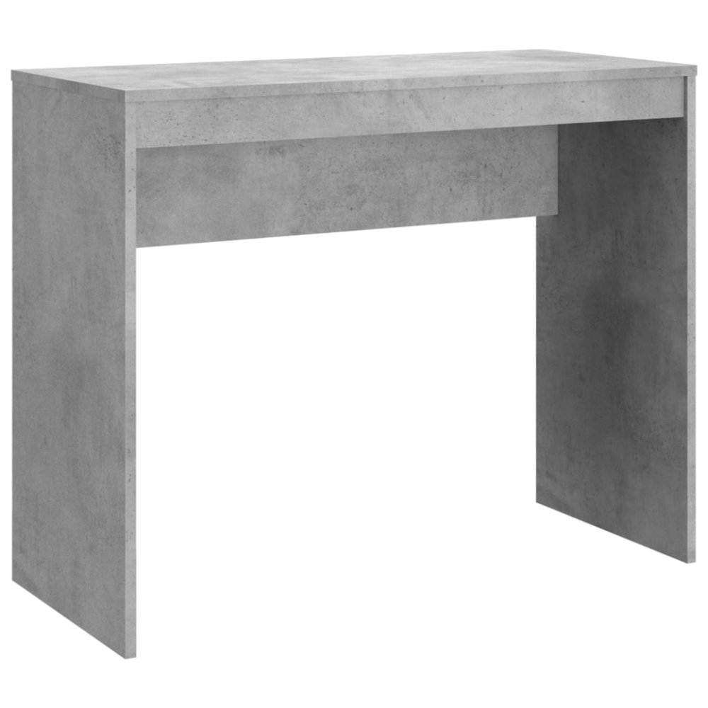 Vidaxl Písací stôl, betónovo sivý 90x40x72 cm, kompozitné drevo